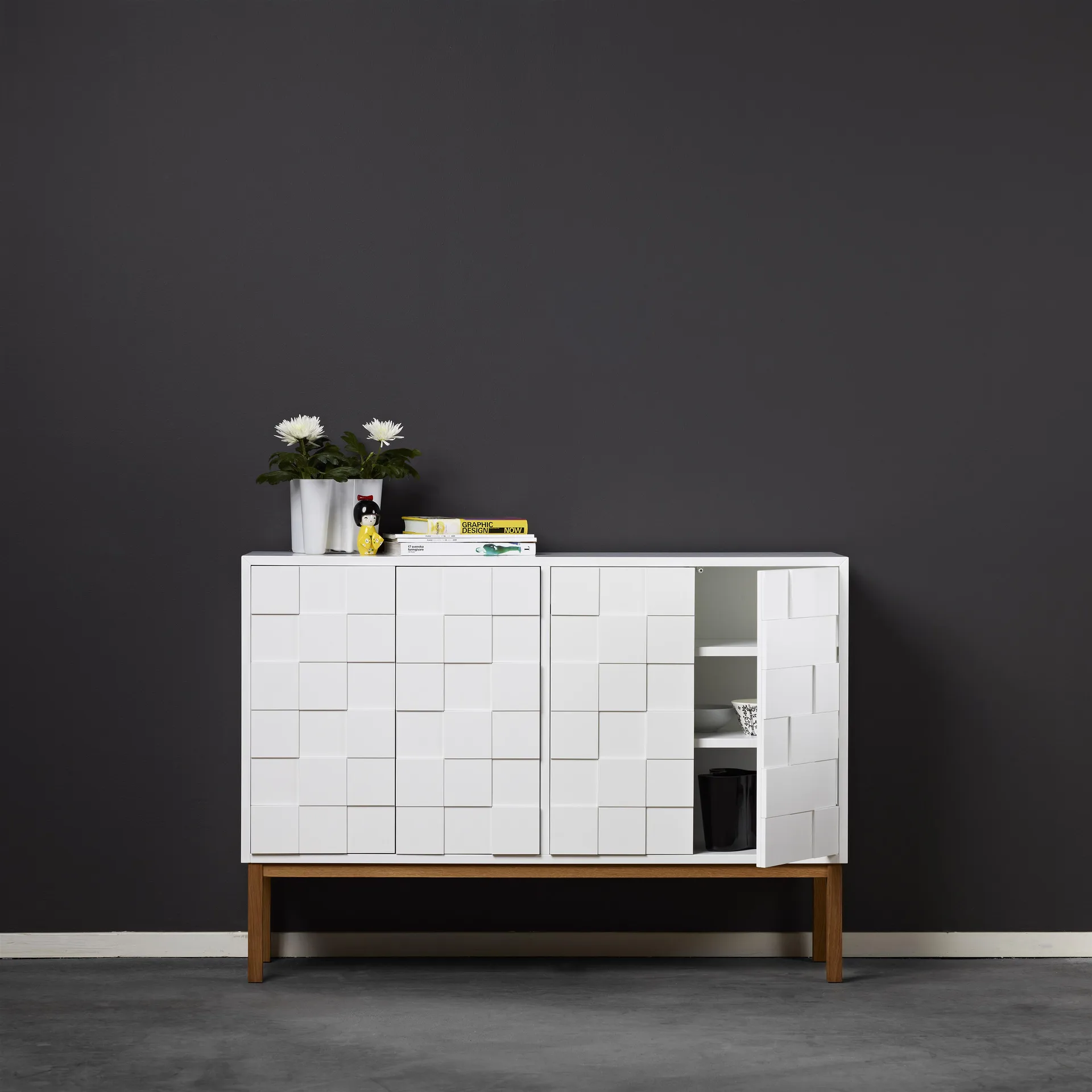 Armário baixo Collect 2010, Carvalho A2