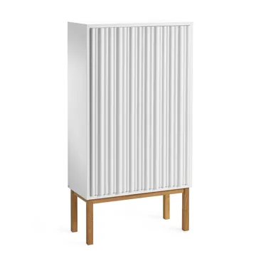 Armário Collect 2013 - branco-Pernas carvalho - A2