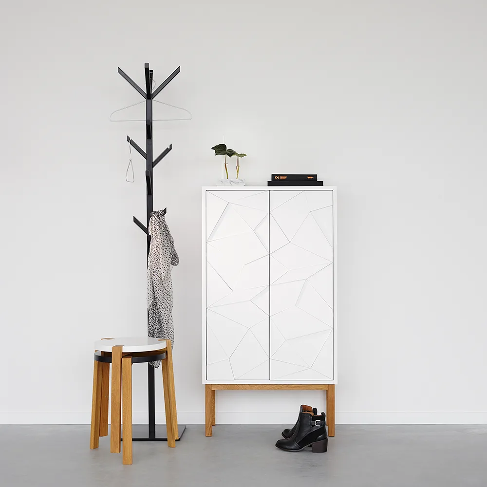 <b>Cabideiro Twig</b>, Branco A2