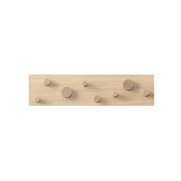 Cabide de casaco Fellow - Branco Verniz carvalho - A2