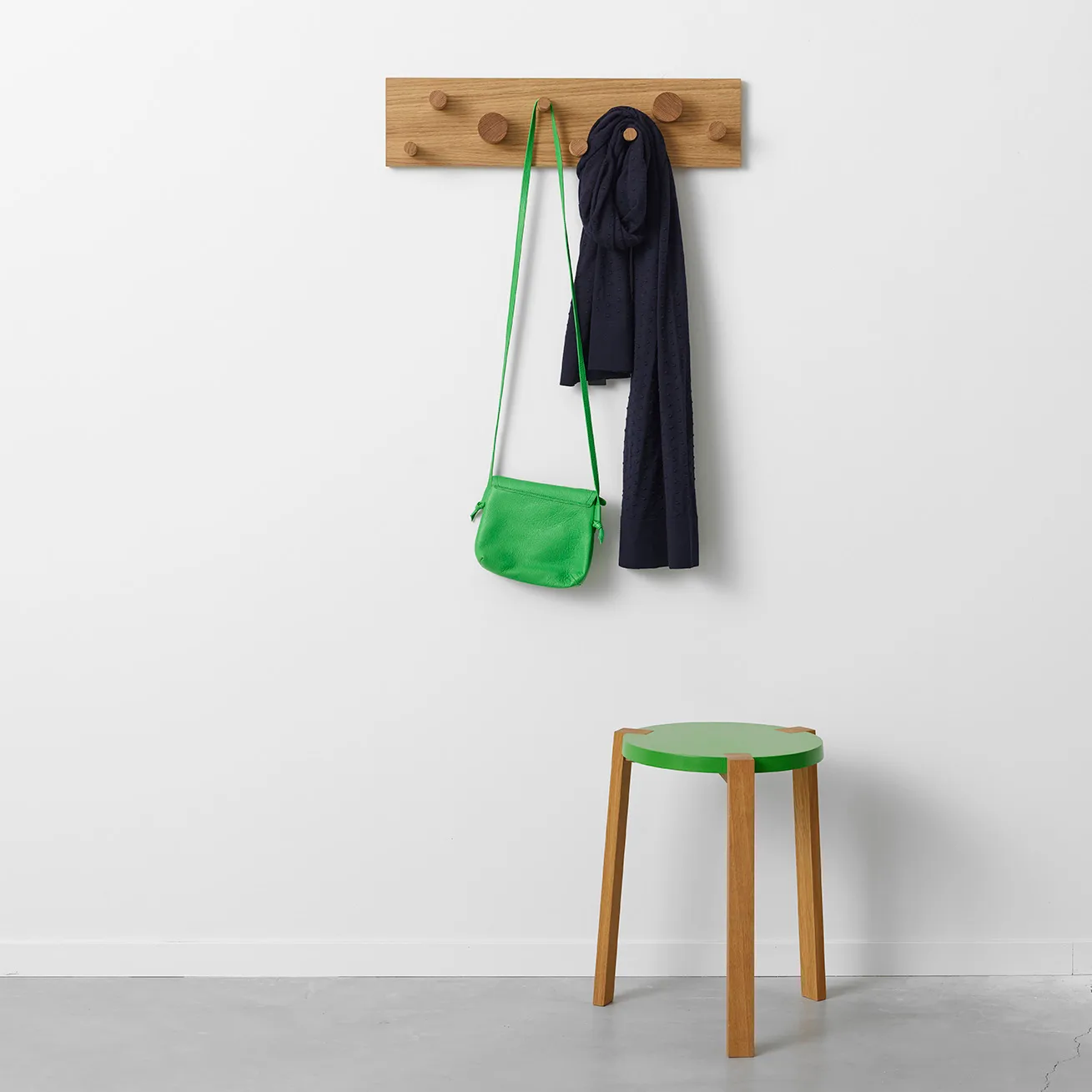 Cabide de casaco Fellow, Carvalho A2