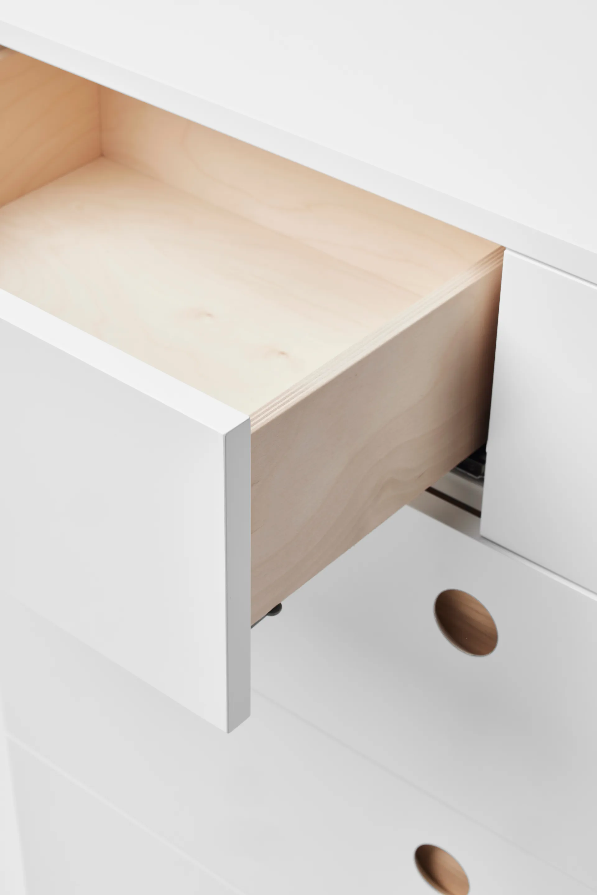 Keep high cômoda, Carvalho branco-oleado, 95x98x40 cm A2