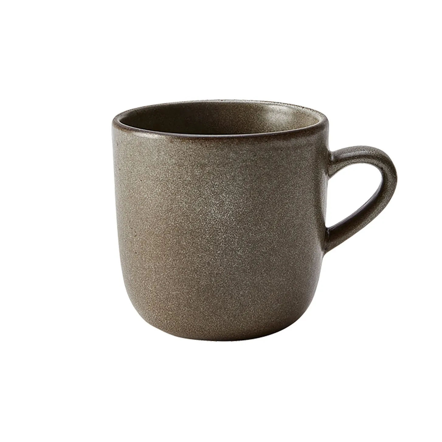 Caneca com asa Raw 20 cl, Forest brown Aida