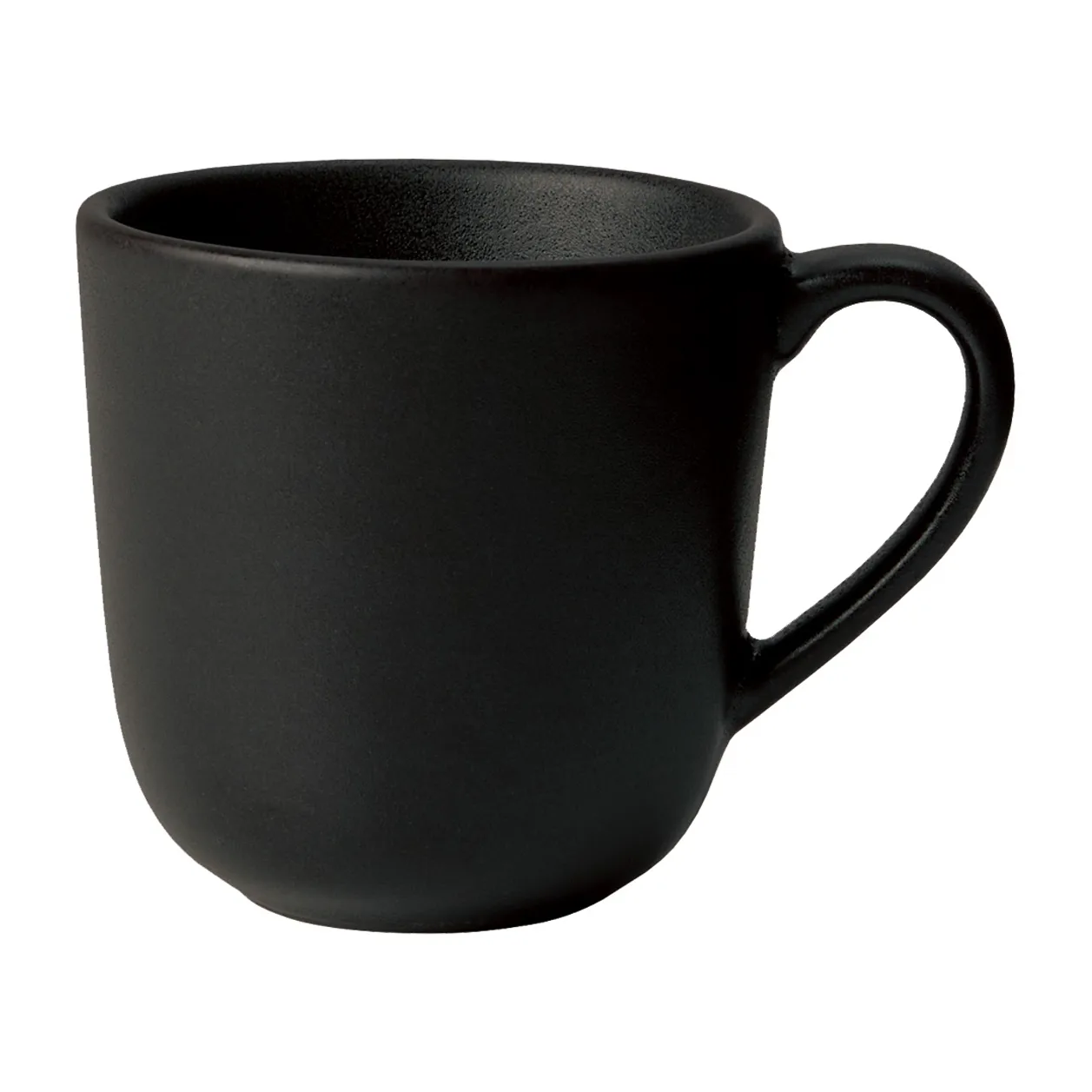 Caneca com asa Raw 20 cl, Titânio preto Aida