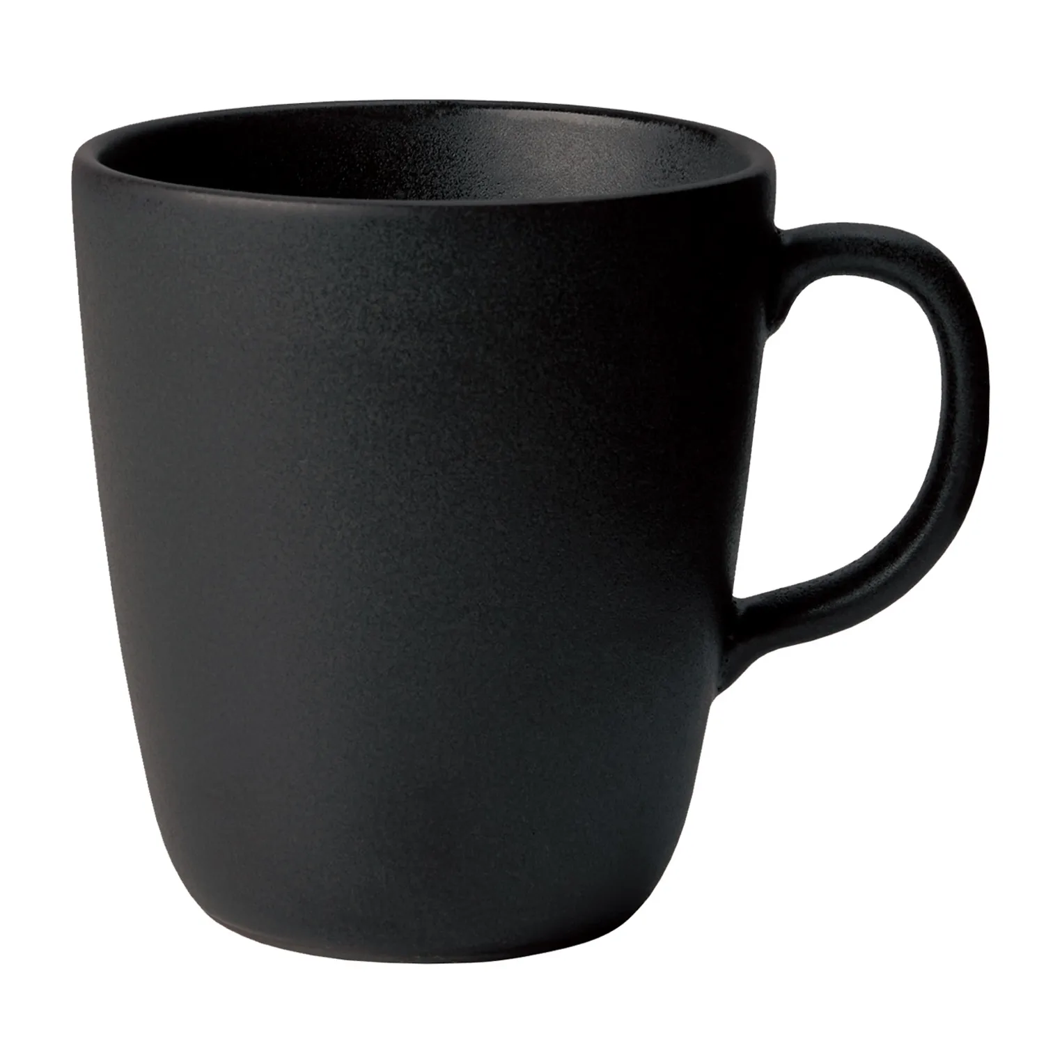 Caneca com asa Raw 35 cl, Titânio preto Aida
