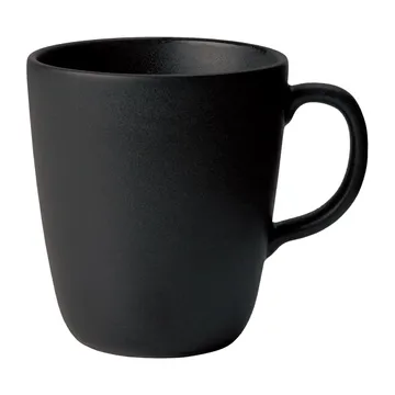 Caneca com asa Raw 35 cl - Titânio preto - Aida