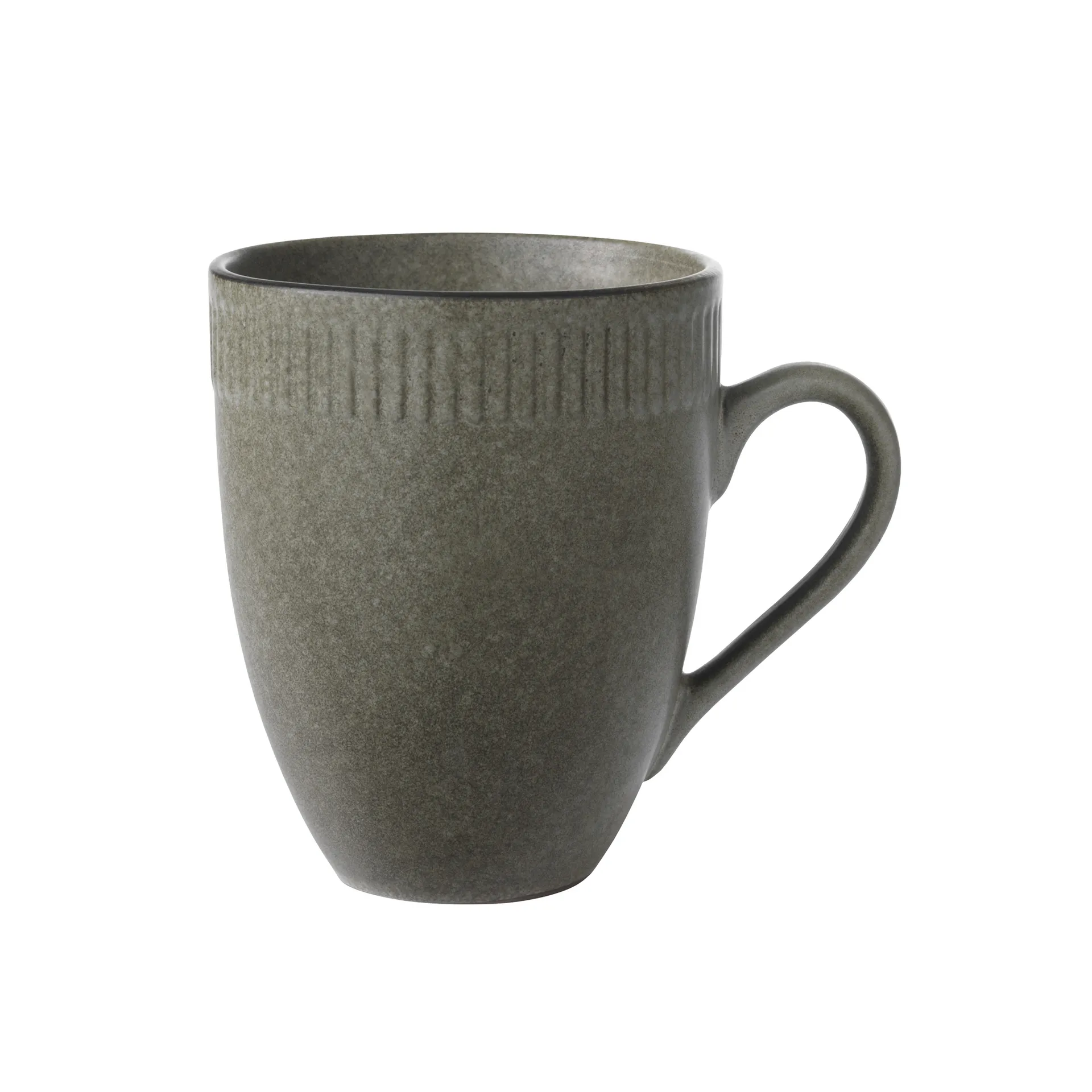 Caneca Relief 30 cl, cinza Aida