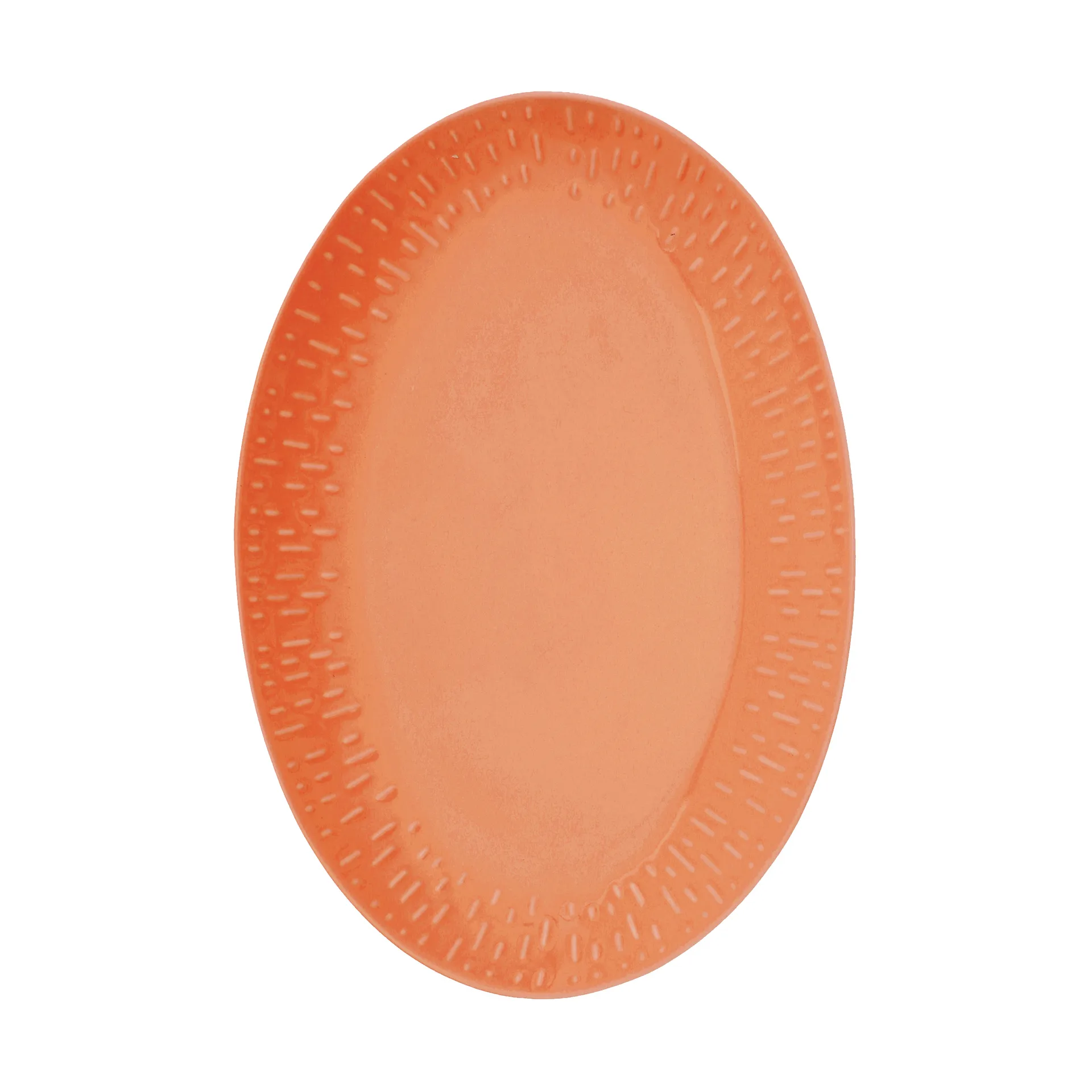 Confetti prato oval, Apricot, 25,5x36 cm Aida