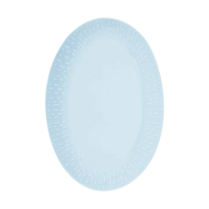 Confetti prato oval - Aqua, 25,5x36 cm - Aida