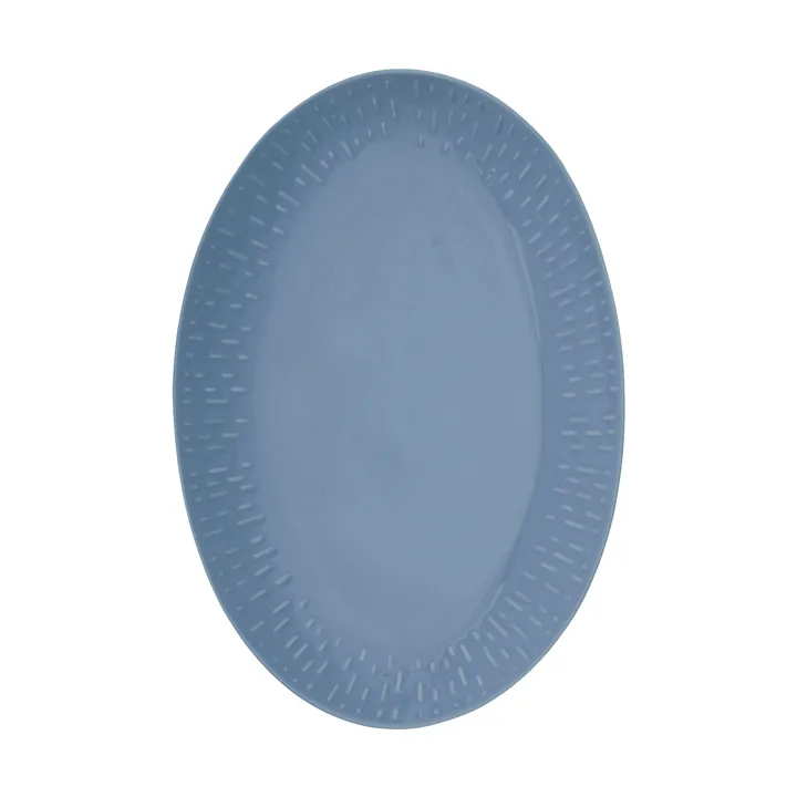 Confetti prato oval - Blueberry, 25,5x36 cm - Aida