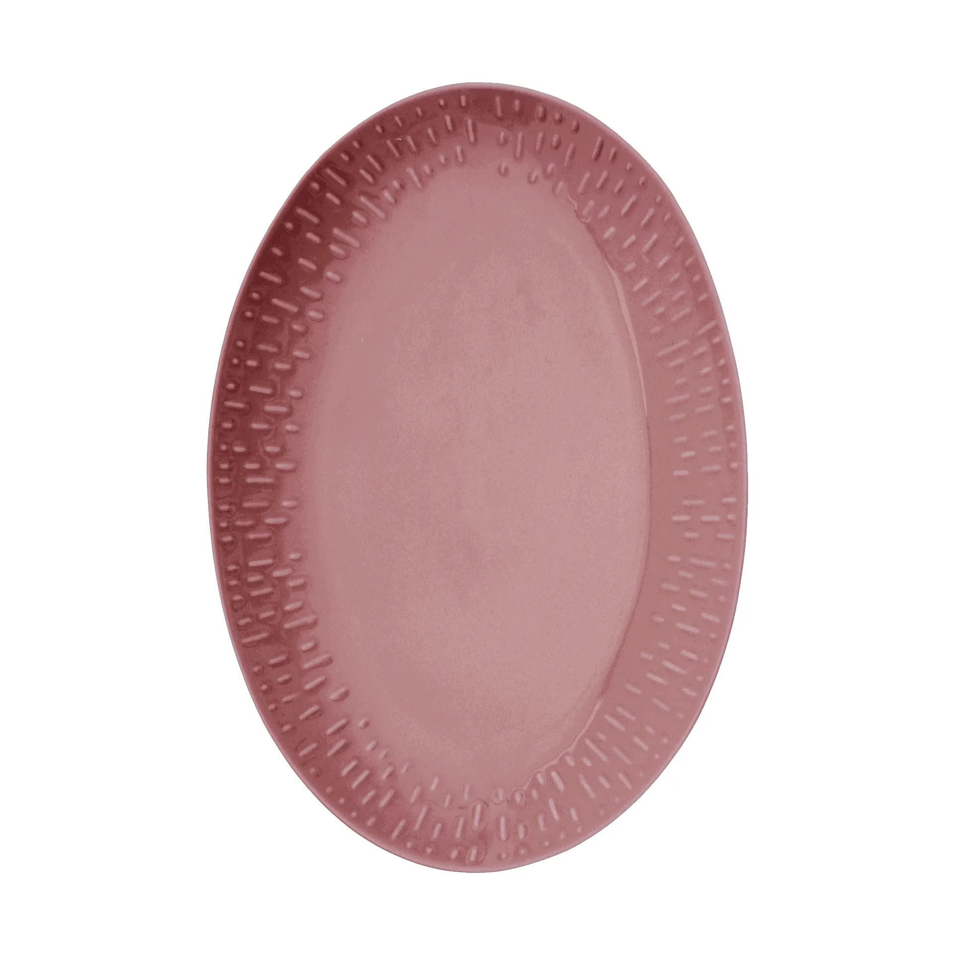 Confetti prato oval, Bordeaux, 25,5x36 cm Aida