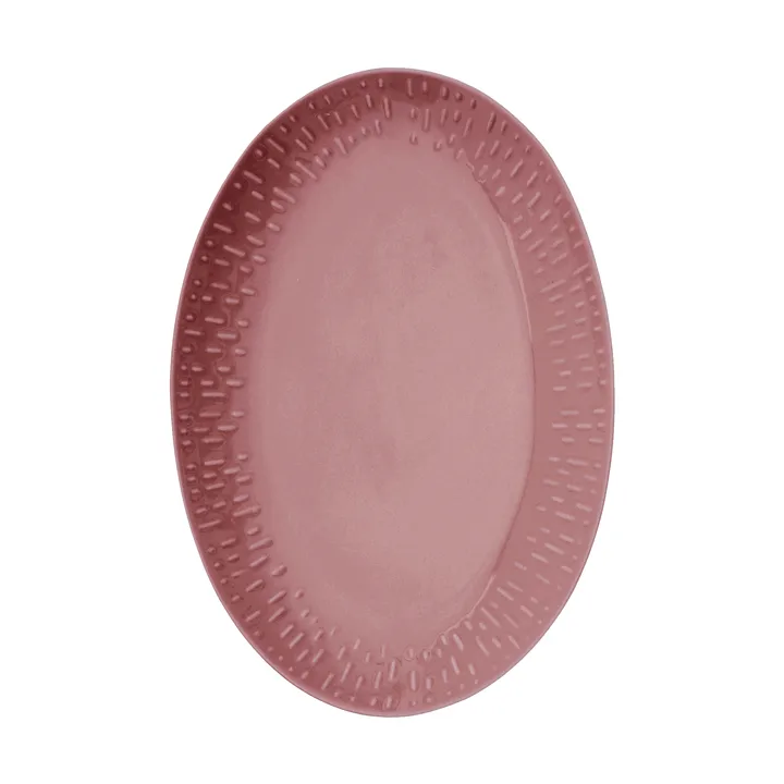 Confetti prato oval - Bordeaux, 25,5x36 cm - Aida