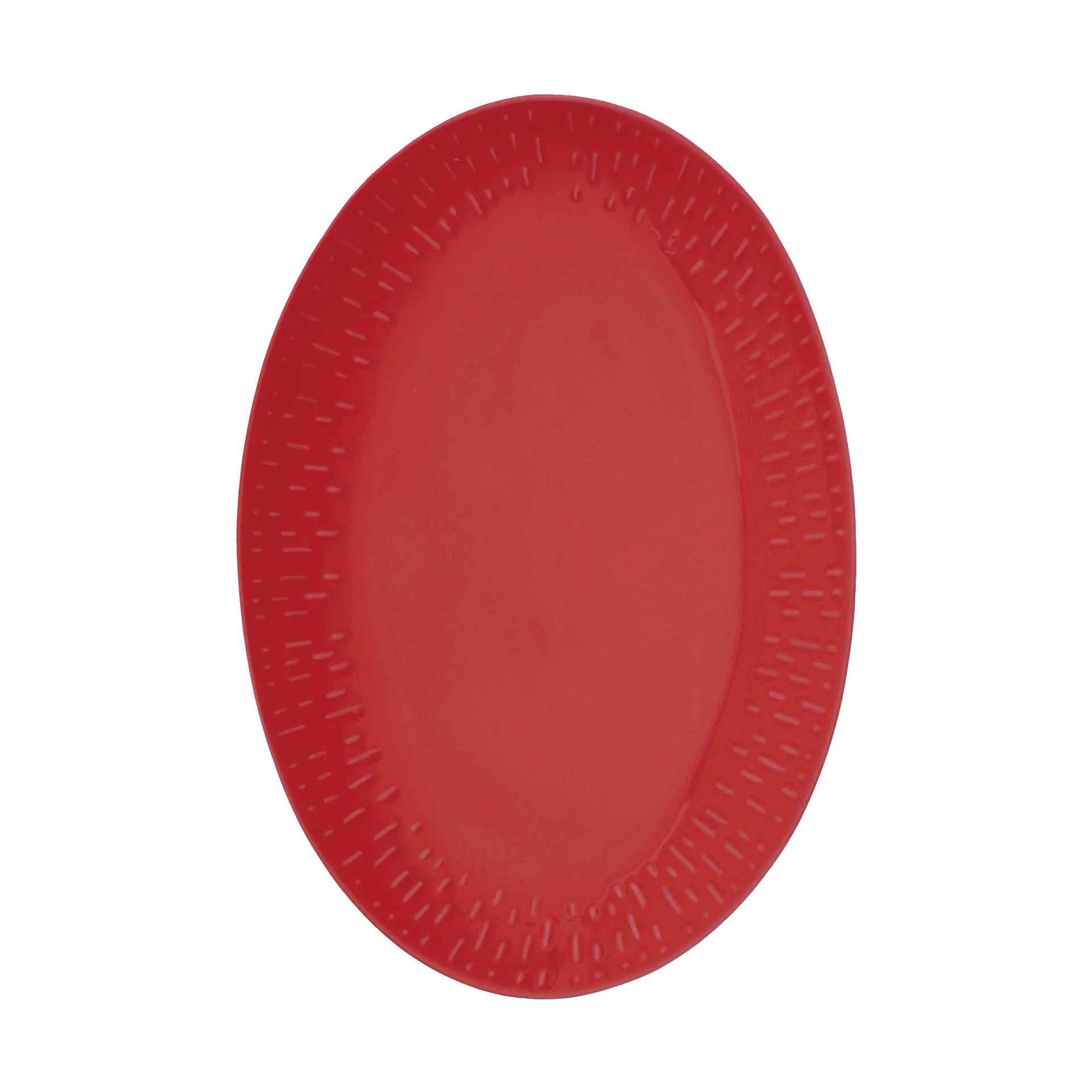 Confetti prato oval, Chili, 25,5x36 cm Aida