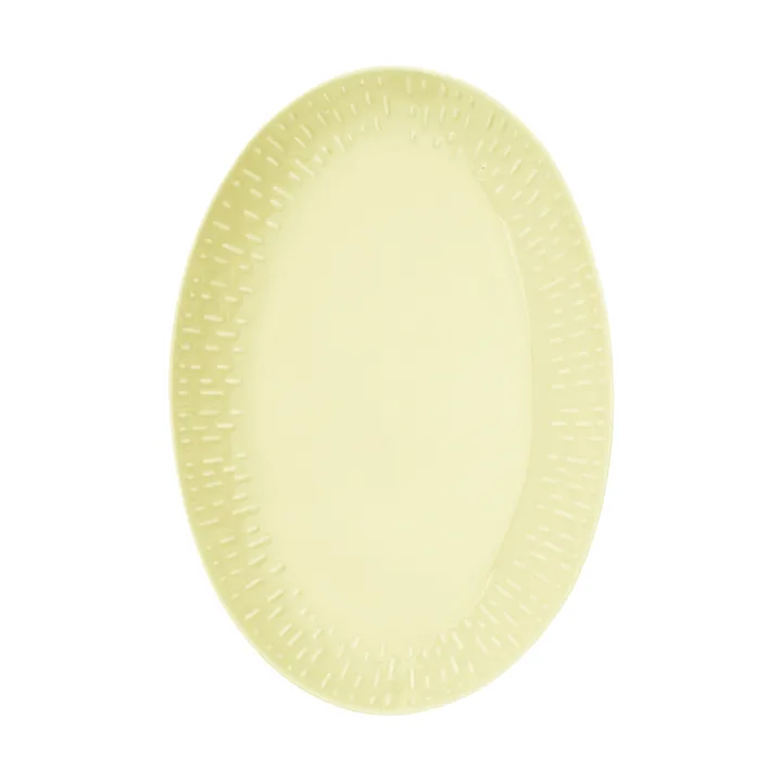 Confetti prato oval - Lemon, 25,5x36 cm - Aida