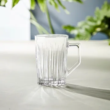 Copo com pega Relief, 4 un. - Clear - Aida