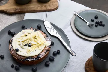 Faca de bolo Raw - Aço brilhante - Aida