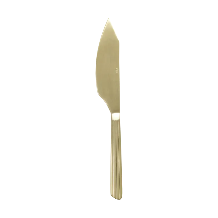 Faca de bolo Raw - Champagne-dourado - Aida