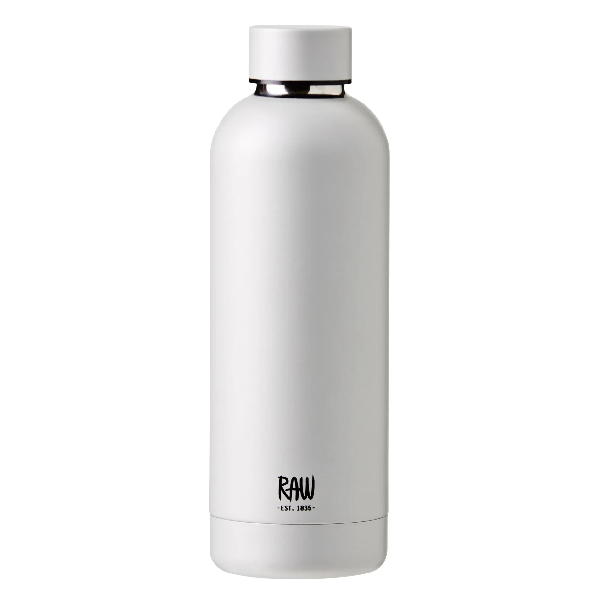 Garrafa termo Raw 0,5 l, metallic silver Aida