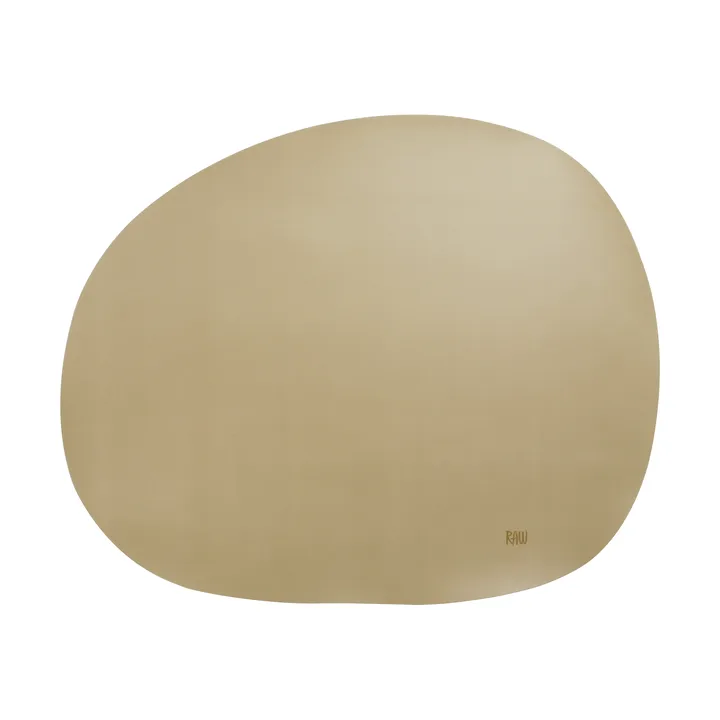 Individual de mesa em silicone Raw creative 41x33,5 cm - Beige - Aida