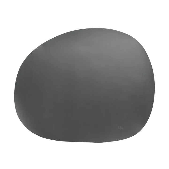 Individual de mesa em silicone Raw creative 41x33,5 cm - Cinza - Aida