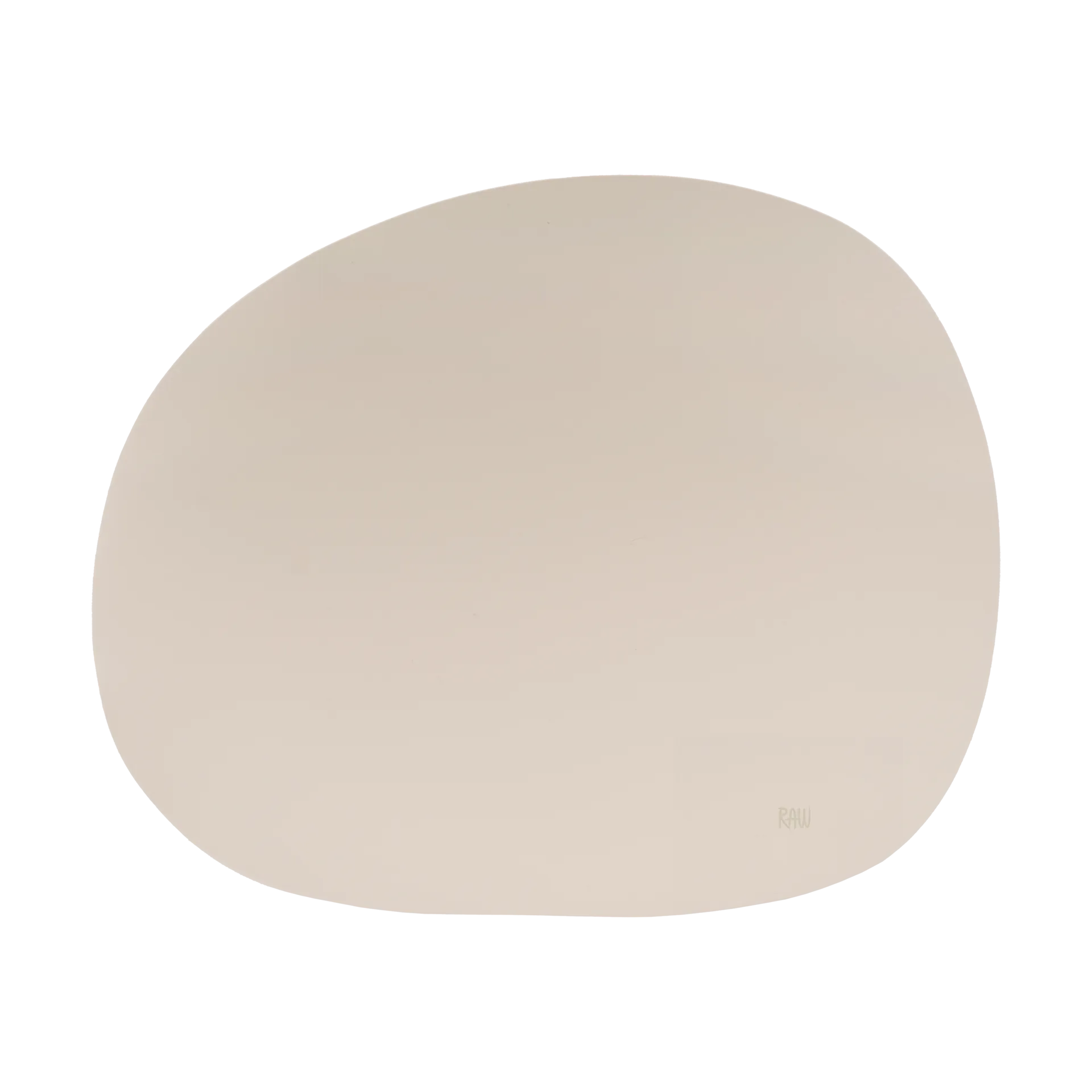 Individual de mesa em silicone Raw creative 41x33,5 cm, Spring sand Aida