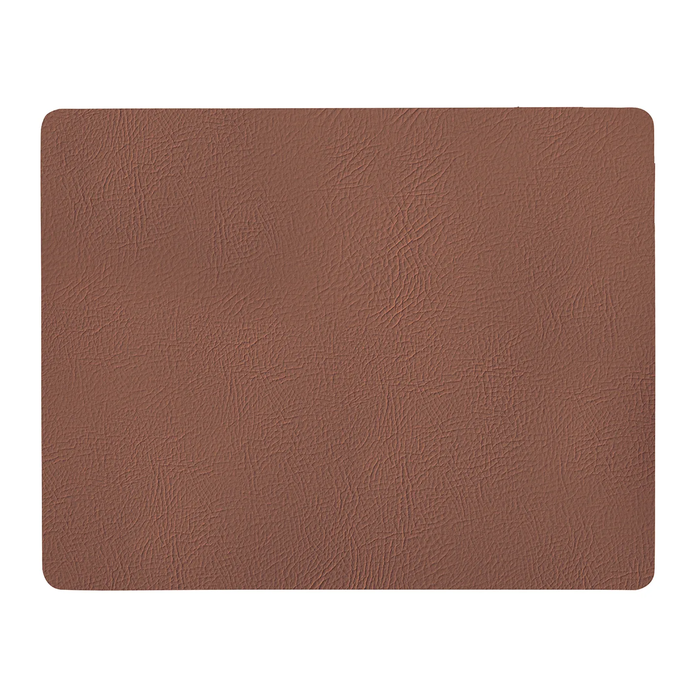 Individual de mesa Quadro 35x45 cm, cognac Aida
