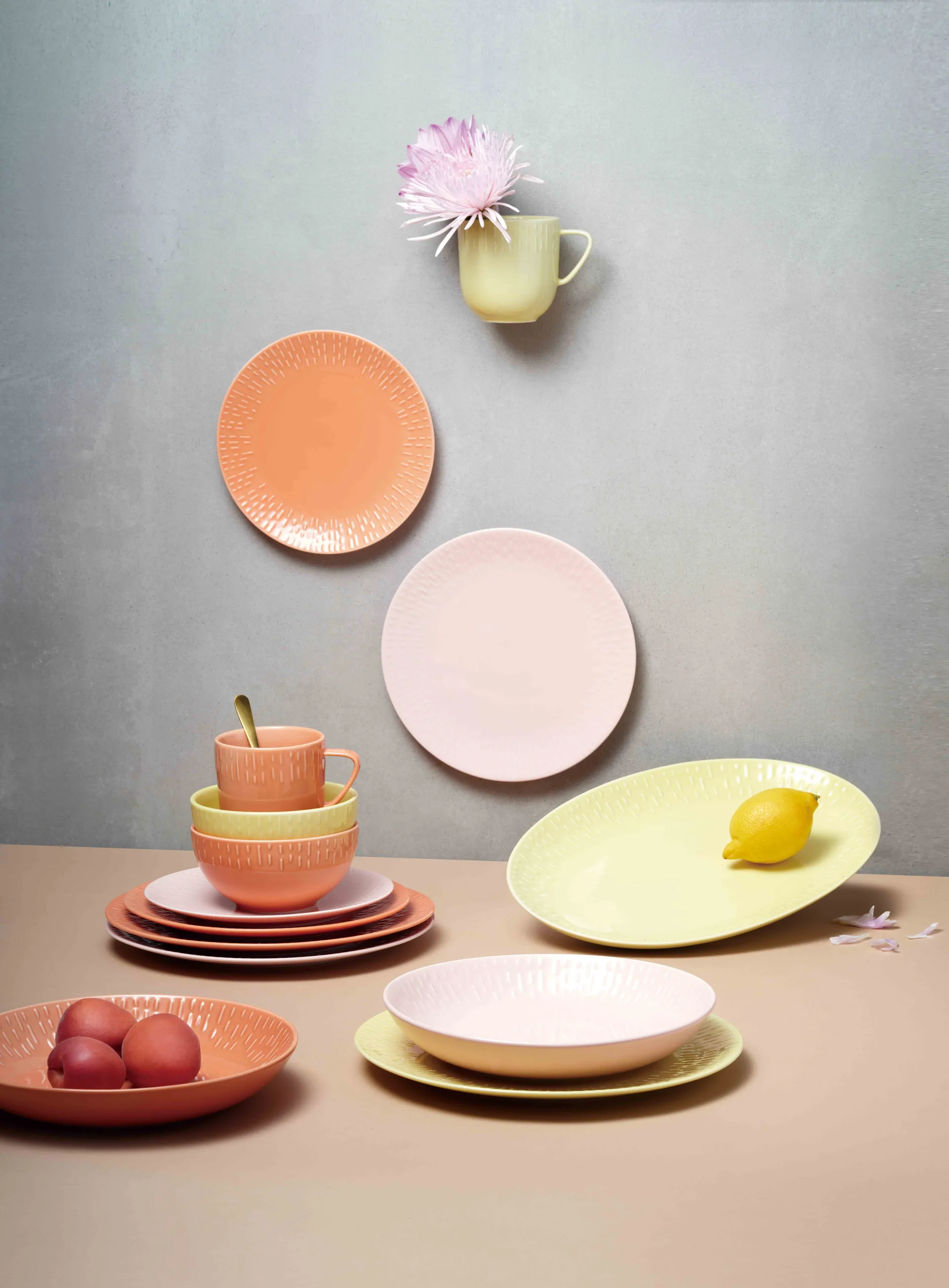 prato Confetti, Apricot, Ø21 cm Aida