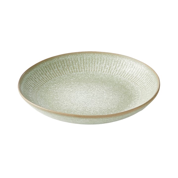 Prato de sopa Relief Ø22 cm - verde - Aida