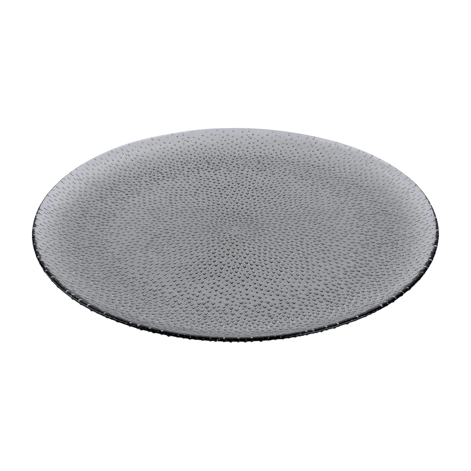 Prato de vidro Raw Ø27 cm, Smoke Aida