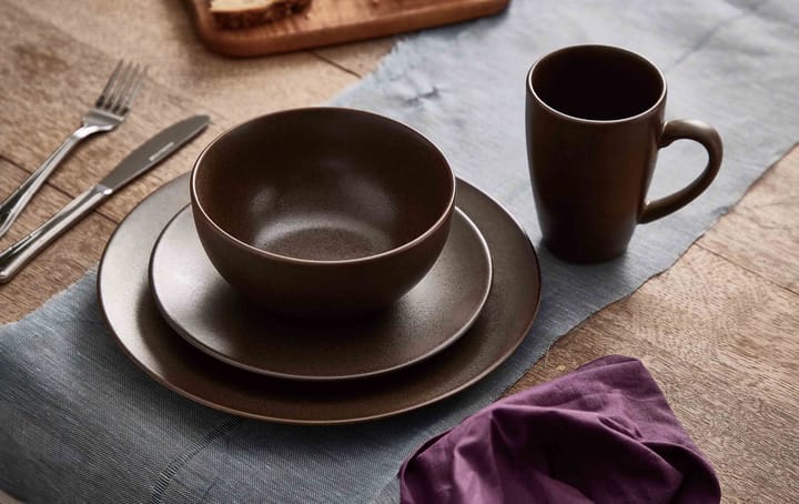 Prato pequeno Ceramic Workshop Ø19,5 cm, Chestnut-matte brown Aida