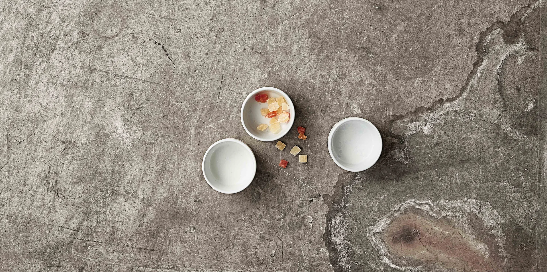 Tigela mini Raw Ø7,5 cm, 3 un., Arctic white Aida