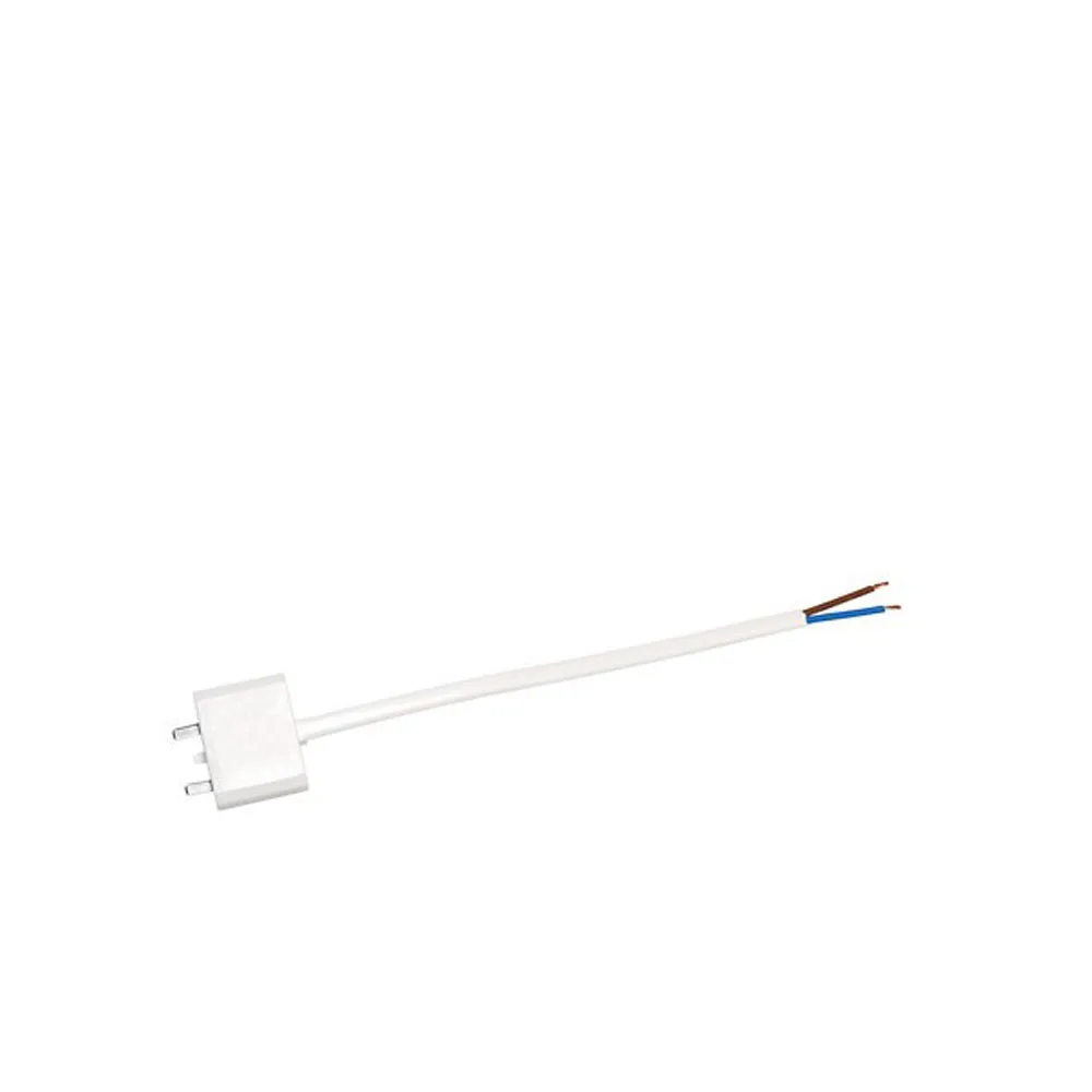 Conector de lâmpada DCL , branco, com cabo 18 cm, não aterrado Airam