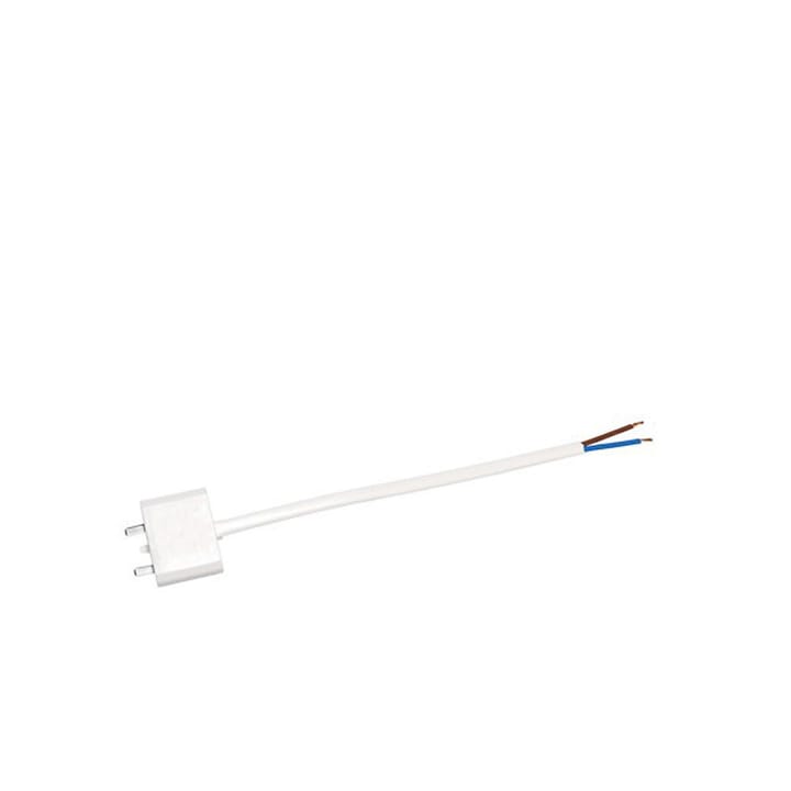 Conector de lâmpada DCL  - branco, com cabo 18 cm, não aterrado - Airam