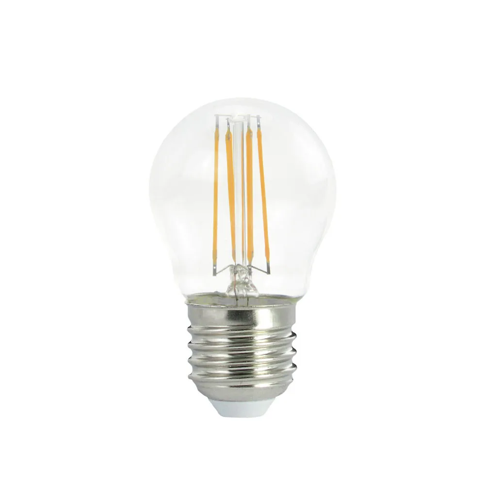 Fonte de luz globo E27 LED Airam Filament, Claro, com memória p45 e27, 5w  Airam