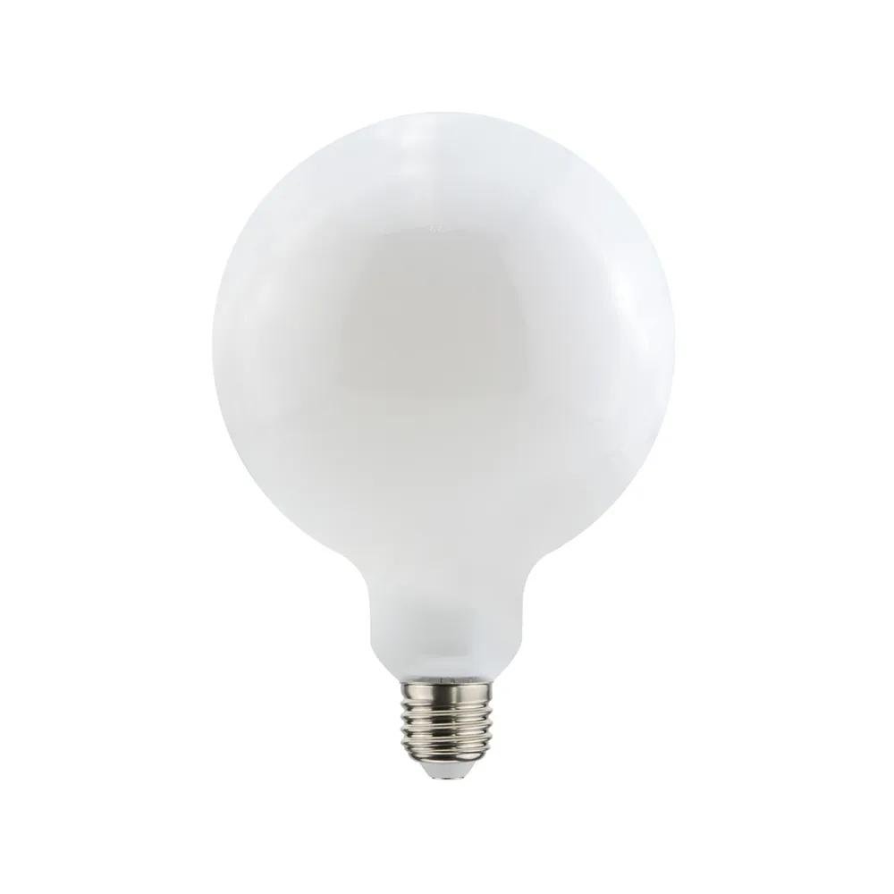 Fonte de luz Globo LED 125mm Airam Filament , Opala regulável e27, 9w  Airam