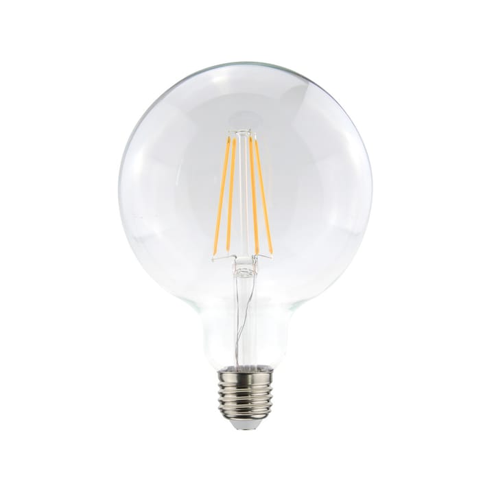 Fonte de luz Globo LED 125mm Airam Filament - transparente-regulável-4-Filament e27-5w - Airam
