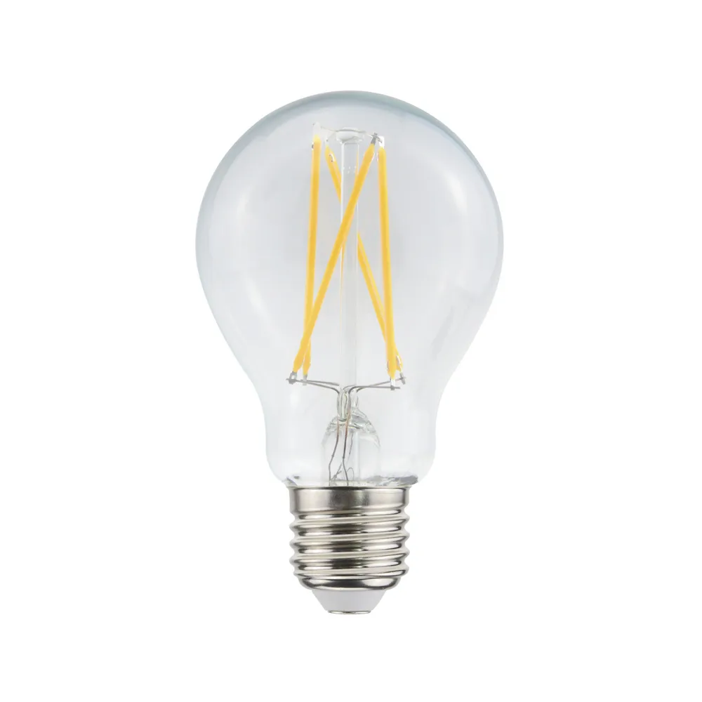 Fonte de luz LED Airam Filament, transparente-regulável-4-Filament e27-5w Airam
