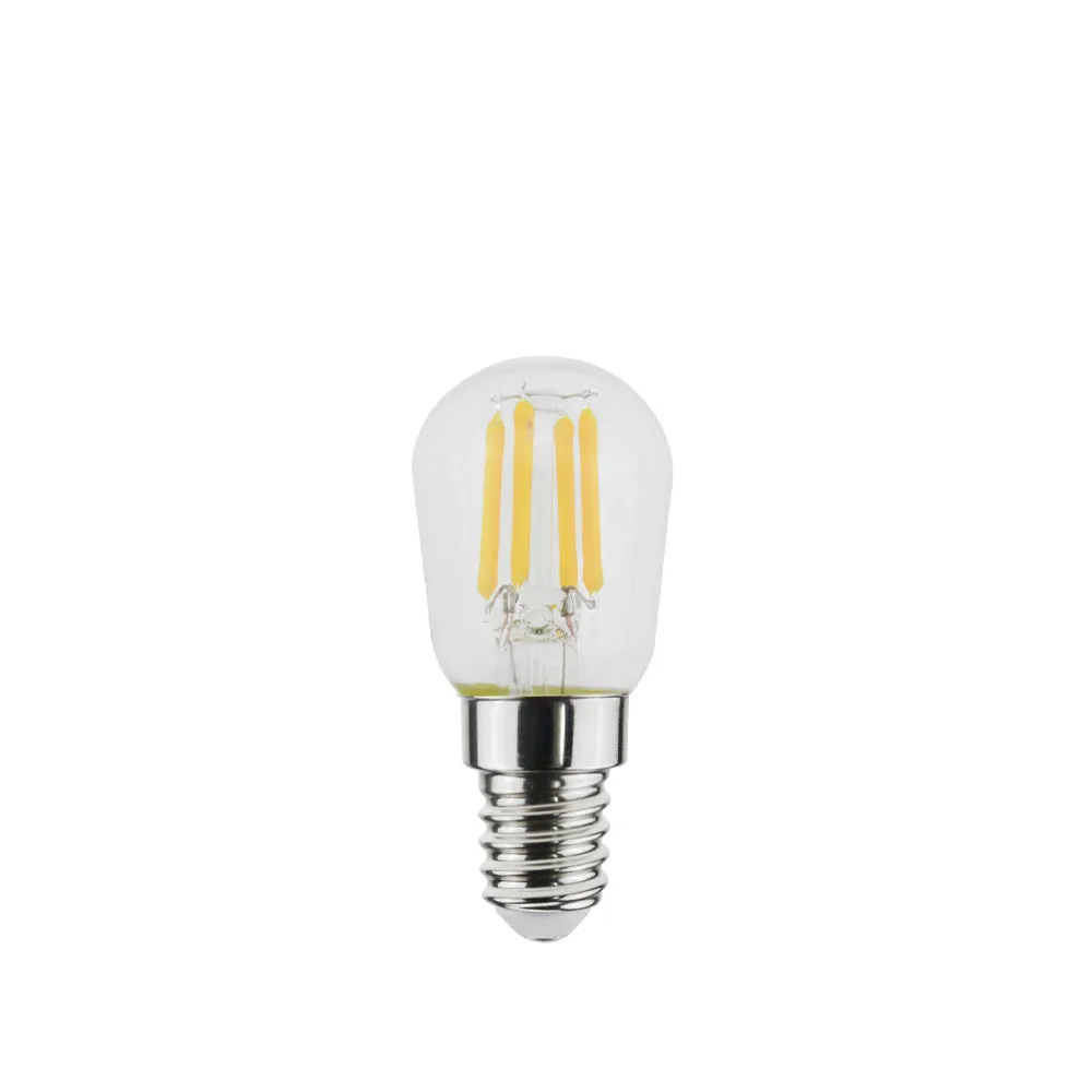 Fonte de luz LED para lâmpada pera Airam Filament, Claro, com memória t26 e14, 3w Airam