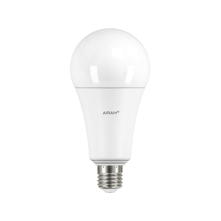 Lâmpada Airam Superlux Normal A67 - LED regulável E27 20W opala - Airam