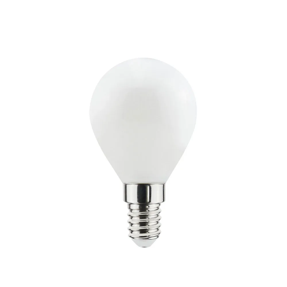 Lâmpada E14 globo escuro a quente Airam Filament LED, Opala, p45 Airam