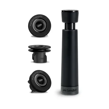 Airtender - bomba de vácuo de vinho - 3 un- de stoppers - Airtender