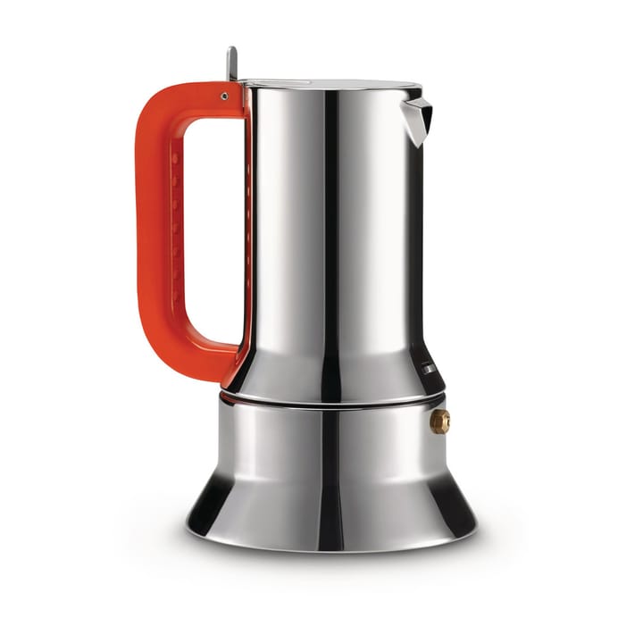 9090 Manico Forato Cafeteira Espresso, 3 chávenas Alessi