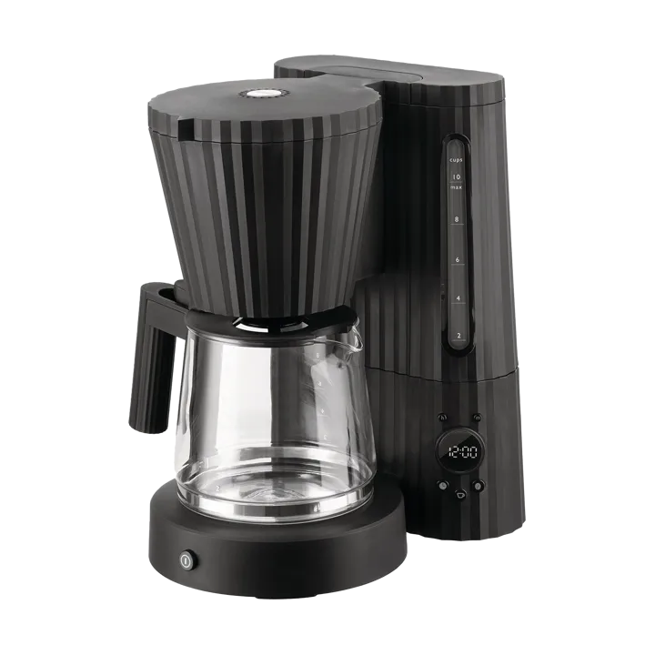 Cafeteira Plissé - Preto - Alessi