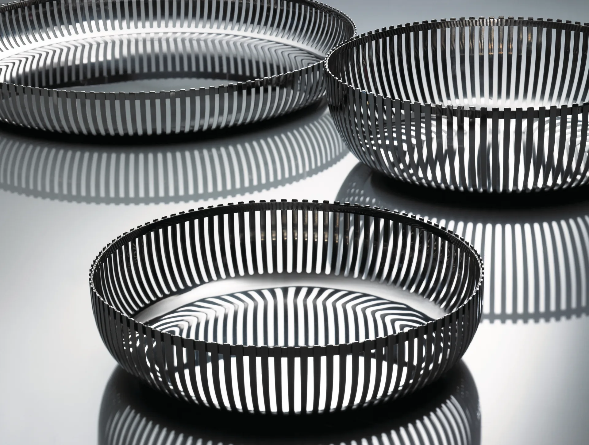 Cesto Ø20 cm PCH02 , Aço inoxidável Alessi