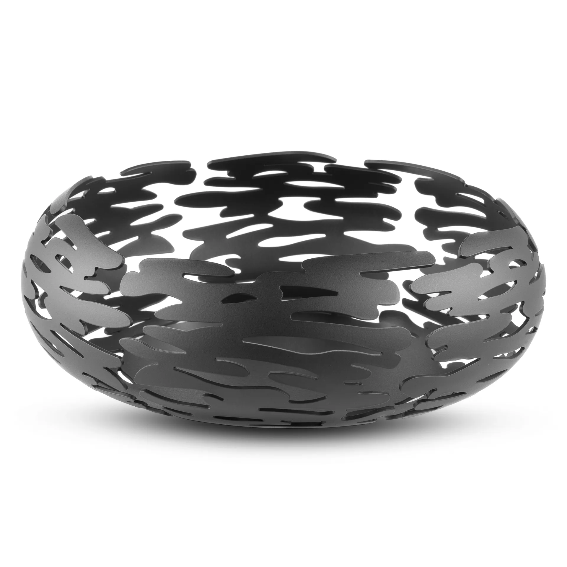 Cesto circular Barknest, preto Alessi