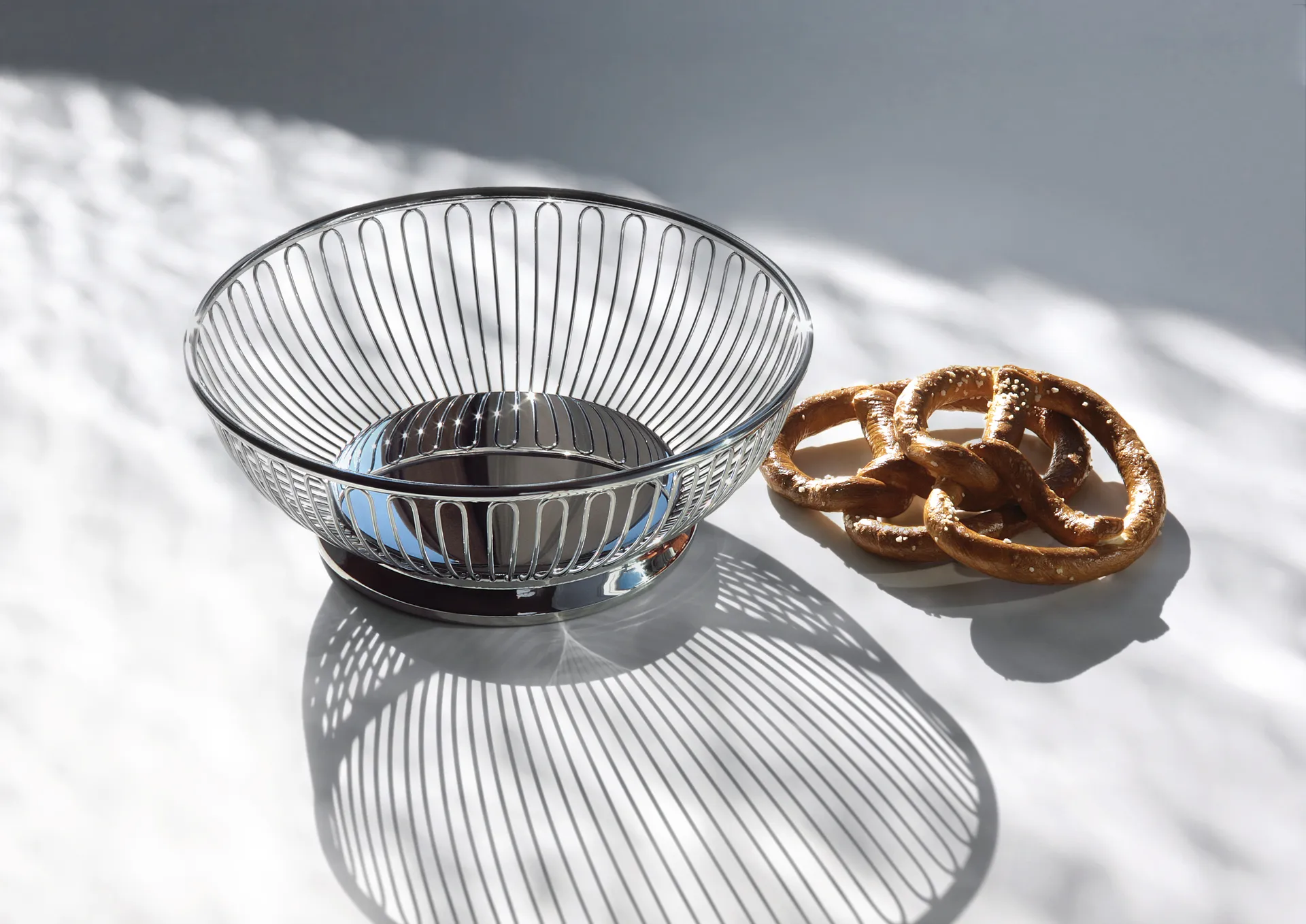 Cesto de arame Alessi Ø24,5 cm, Aço inoxidável Alessi