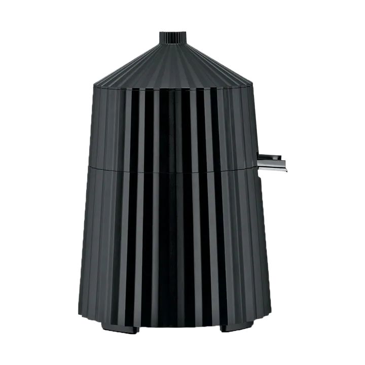 Espremedor de citrinos Plissé - Preto - Alessi