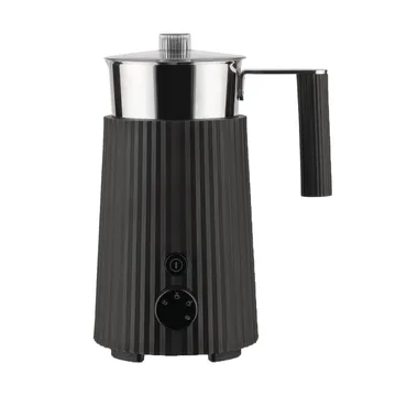 Espumador de leite Plissé 35 cl - Preto - Alessi