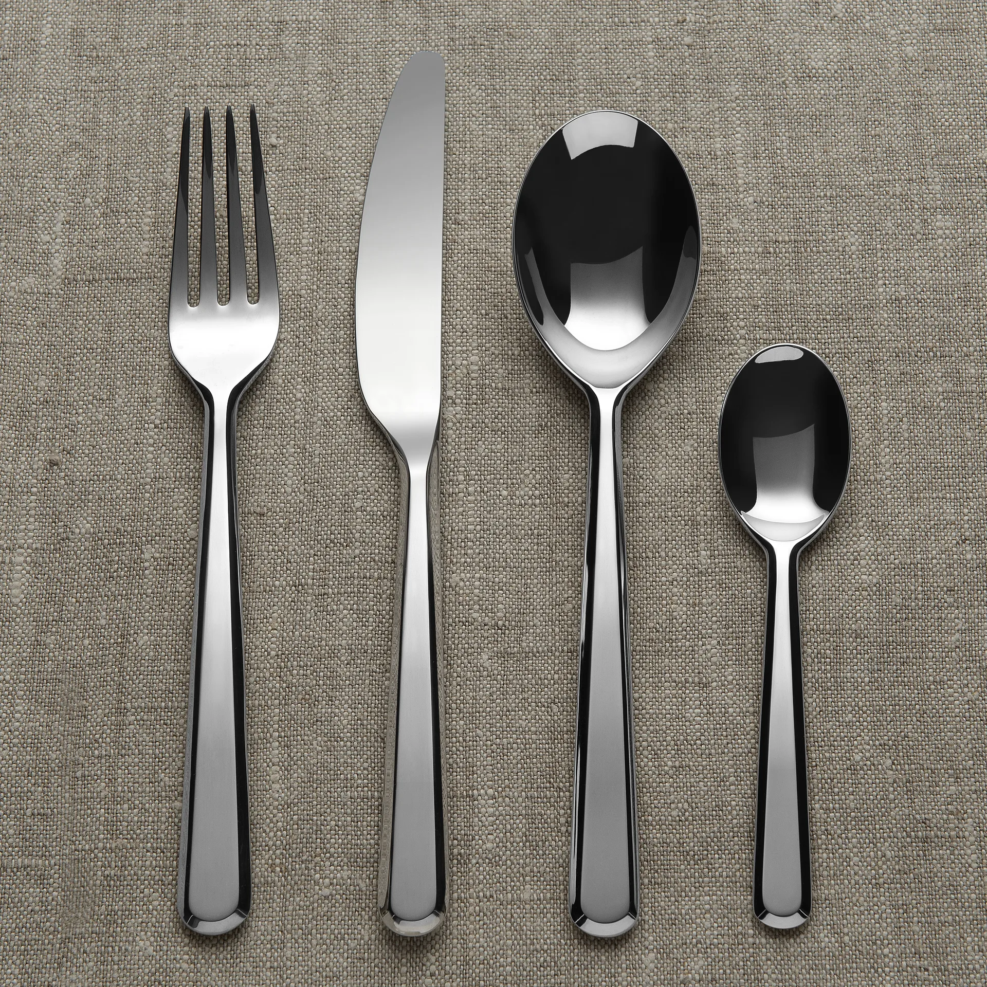 Faca de mesa Amici, Aço inoxidável Alessi