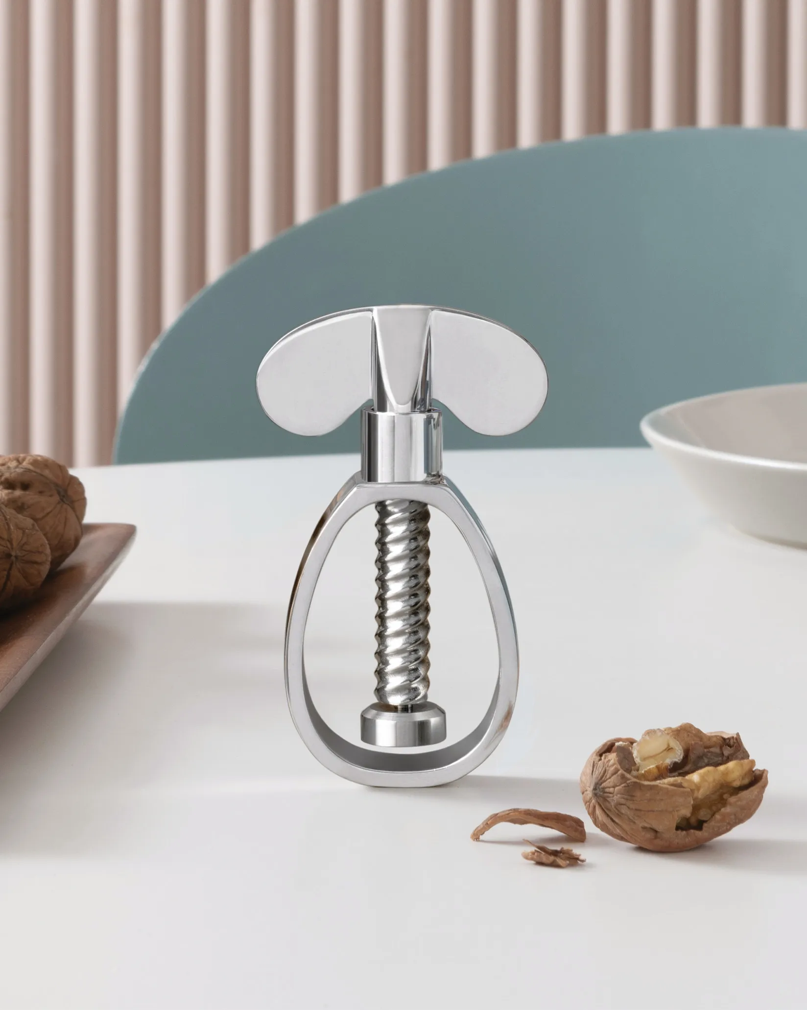 Farfalla quebra nozes, Aço inoxidável Alessi